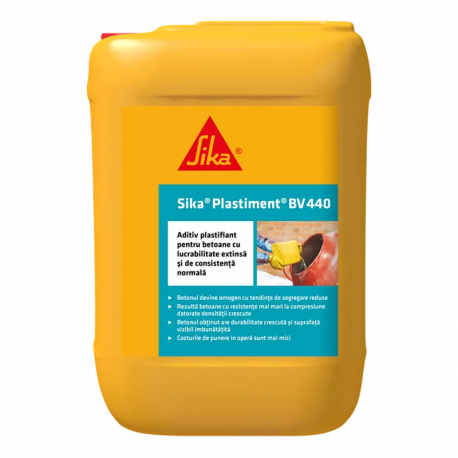 ADITIV PLASTIFIANT SIKA PLASTIMENT BV-440 PENTRU BETON