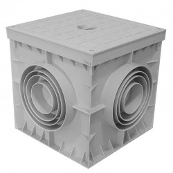 CAMIN PLUVIAL CU CAPAC - 200 X 200 MM