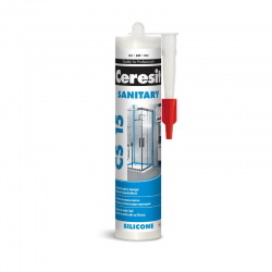 SILICON SANITAR PREMIUM CERESIT CS15 ALB INTERIOR / EXTERIOR 280 ML