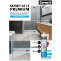 SILICON HENKEL CERESIT CS 15 PREMIUM SANITAR TRANSPARENT 280 ML
