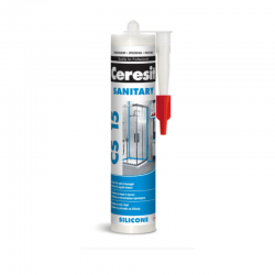 SILICON HENKEL CERESIT CS 15 PREMIUM SANITAR TRANSPARENT 280 ML
