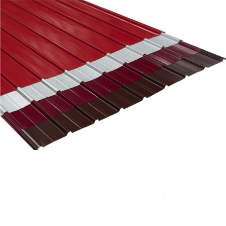 TABLA ZINCATA CUTATA MARO RAL 8017 - 0.25 X 900 X 1500 MM