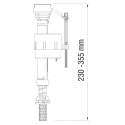 ROBINET FLOTOR PENTRU REZERVOR WC FLUIDMASTER 400E-025-P25 CU ALIMENTARE INFERIOARA / FARA SENZOR
