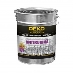 VOPSEA DEKO PROFESSIONAL PROTECTIA COMPLETA 3 IN 1 PENTRU METAL - GRI DESCHIS 10 KG