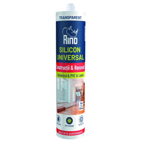 SILICON RINO UNIVERSAL TRANSPARENT 280 ML H3777