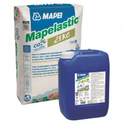 HIDROIZOLATIE FLEXIBILA - BICOMPONENTA - MAPEI MAPELASTIC A + B - 24 + 8 KG