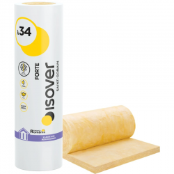ISOVER FORTE VATA MINERALA 10/5 MPS - 4500 X 1200 X 2 X 50 MM (5.4 / 10.8 MP)