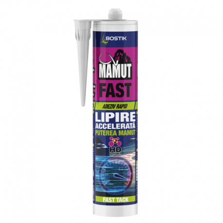 ADEZIV RAPID PENTRU CONSTRUCTII MAMUT FAST BOSTIK 290 ML