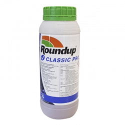 ERBICID TOTAL ROUNDUP CLASSIC PRO - 1 LITRU - ORIGINAL MONSANTO - SISTEMIC - GLIFOSAT 360 G/L