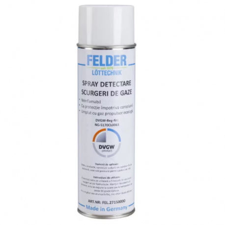 SPRAY PENTRU DETECTARE SCURGERI DE GAZE FELDER 400 ML