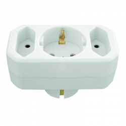 TRIPLU STECHER VERTICAL 1 X SHUKO SI 2 X 2 PINI VERTICALI MF0012-03410