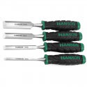 SET DALTA CR-V PENTRU LEMN CU MANER BICOMPONENT SET 4 BUC HB132201