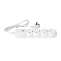 PRELUNGITOR 3 X 1.5 MM ALB 5 PRIZE 5 METRI + INTRERUPATOR AL5115A05