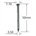 CUIE PENTRU BETON - 3.5 X 50 MM 679813