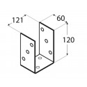 SUPORT STALP U 121 X 120 X 5 MM PSO120 4836 DOMAX