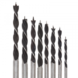 SET 8 BURGHIE LEMN 3 - 10 MM 678007