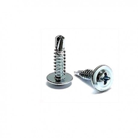 SURUB AUTOFORANT CAP PLAT CU SAIBA - 4.2 X 19 MM