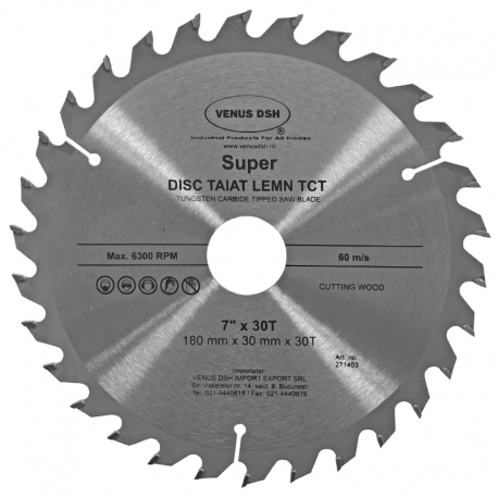 DISC CIRCULAR LEMN 300 X 48T X 30 MM 271434