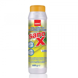PRAF DE CURATAT CU INALBITOR SANO X POWDER 600 GRAME