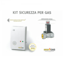 DETECTOR GAZ + ELECTROVANA 3/4 SICUR - PLUS