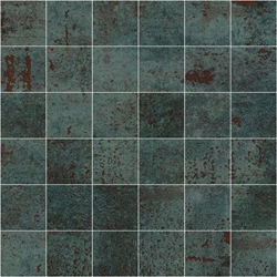MOZAIC METAL SEAGREEN 5 X 5 CM PLASA 30 X 30 CM