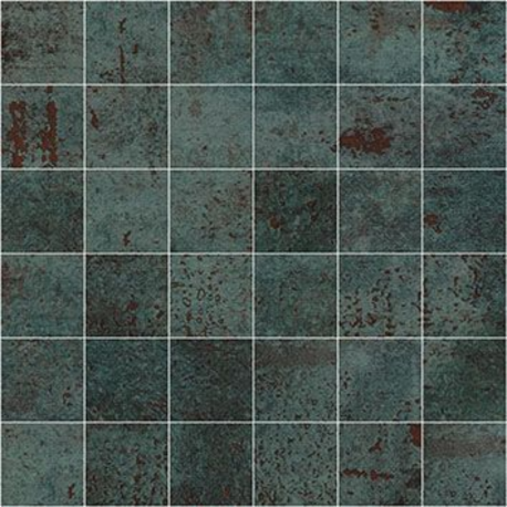MOZAIC METAL SEAGREEN 5 X 5 CM PLASA 30 X 30 CM