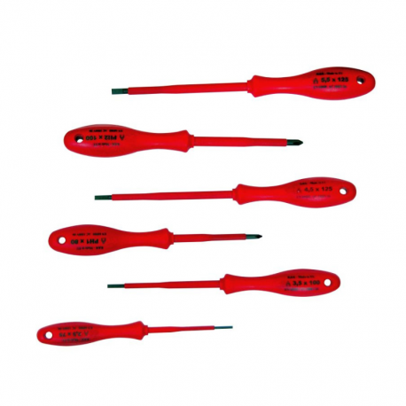 SET SURUBELNITE IZOLATE PVC - 6 PIESE