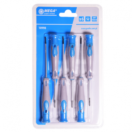 SET SURUBELNITE PRECIZIE CR-VA MANER SOFT-TOUCH - 6 PIESE 10998