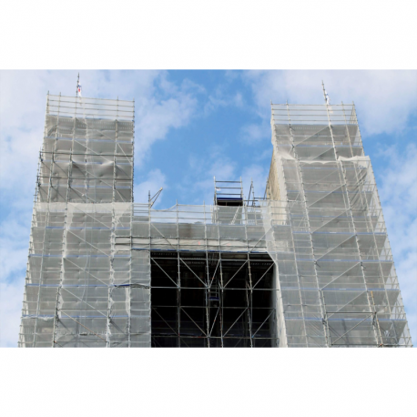 PLASA SCHELA POLIETILENA CULOARE ALBA ROLA 2 X 50 M (100MP/ROLA)