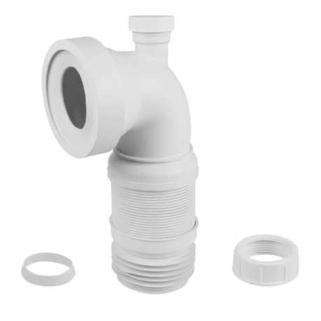 RACORD WC FLEXIBIL - EXTENSIBIL EUROCIERE 1225 COT LA 90 GRADE SI COT MASINA DE SPALAT