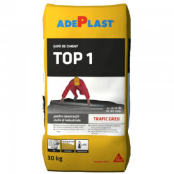 SAPA EGALIZARE ADEPLAST TOP 1 PENTRU TRAFIC INTENS - INTERIOR / EXTERIOR - 30 KG