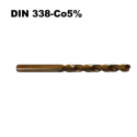 BURGHIU HSS CO5 DIN 338 - 8 MM