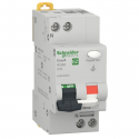 SIGURANTA ELECTRICA AUTOMATA DIFERENTIALA SCHNEIDER EASY9 EZ9D32616 RCBO 1P+N 4500 AC 30 MA C 16A
