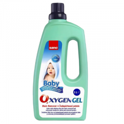 DETERGENT SOLUTIE PENTRU PETE DIFICILE RUFE COPII SANO OXYGEN GEL BABY 1 L