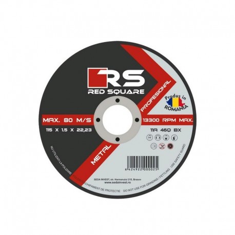 DISC RED SQUARE PROFESIONAL - 350 X 3 MM
