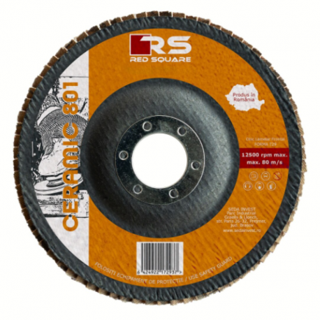 DISC LAMELAR RED SQUARE CERAMIC 801