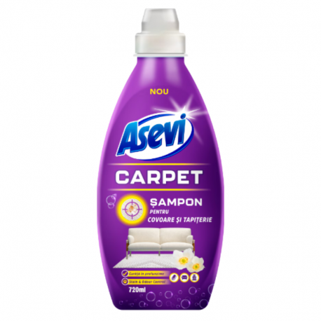 SAMPON PENTRU COVOARE SI TAPITERIE ASEVI CARPET 720 ML