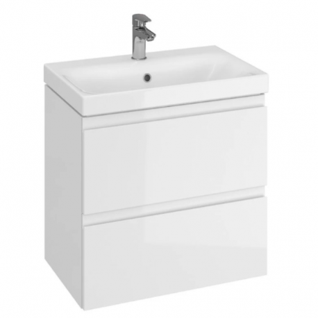 MASCA + LAVOAR ALB MODUO SUSPENDAT 60 CM