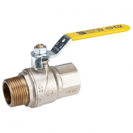 ROBINET GAZ CU MANETA 1/2 MF TIEMME