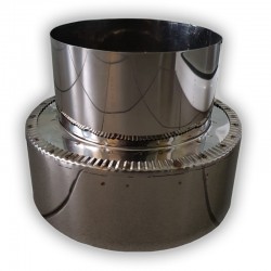 REDUCTIE INOX D 150 - 100 MM