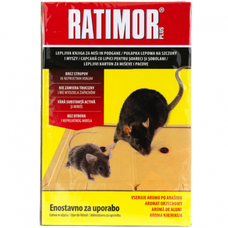 CAPCANA CU LIPICI PENTRU SOARECI SI SOBOLANI RATIMOR 40712