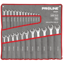 SET CHEI COMBINATE CR-VA FORJATE 6 - 32 MM - 24 PIESE 35324