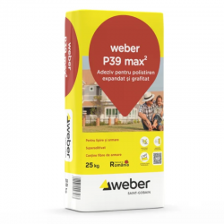 ADEZIV WEBER POLISTIREN P39 MAX2 25 KG