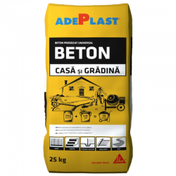 BETON PREDOZAT UNIVERSAL ADEPLAST - CASA SI GRADINA - INTERIOR / EXTERIOR - 25 KG