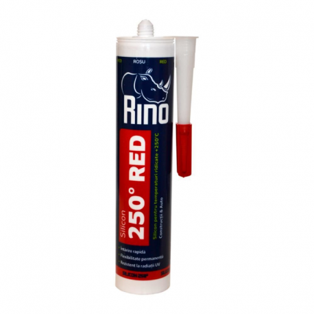 SILICON RINO TEMPERATURA RIDICATA ROSU 280 ML