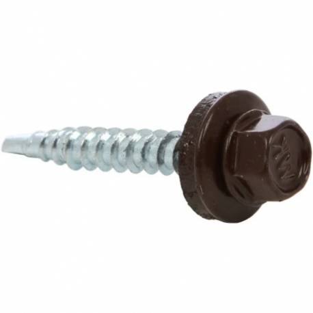 SURUB AUTOFORANT TABLA - 4.8 X 35 MM RAL8017 MARO CIOCOLATA