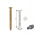 SURUB MONTAJ FERESTRE - 7.5 X 122 MM