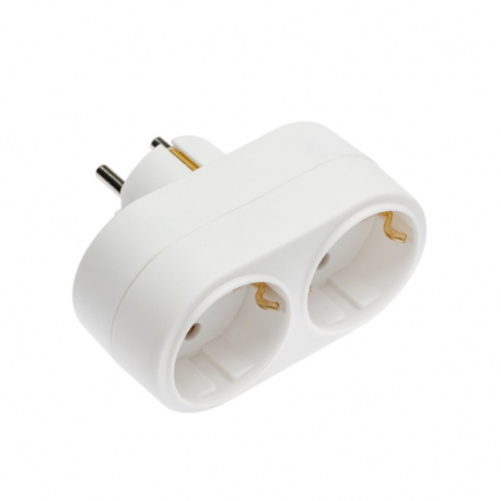 STECHER DUBLU SCHUKO VERTICAL 16 A IP20 3400