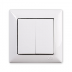 COMUTATOR / INTRERUPATOR 10 A ALB VISAGE GU-V2