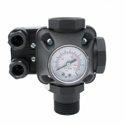 PRESOSTAT MECANIC CU MANOMETRU BAR-PMW114